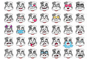Bulldog Emoji Set, an Animal Illustration by Cartoon Shop (Thumbnail 5 of 10)