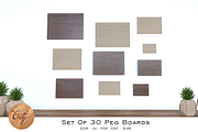 Set Of 30 Peg Boards, a Templates & Theme by StanleyTirtoutomo (Thumbnail 2 of 12)