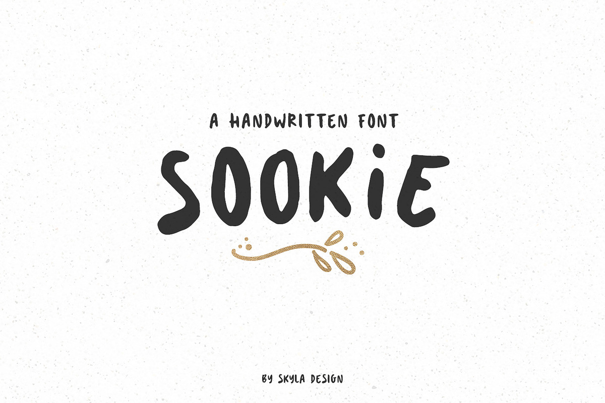 Sookie cute handwritten font, a Sans Serif Font by Angele Kamp (Photo 1 of 6)