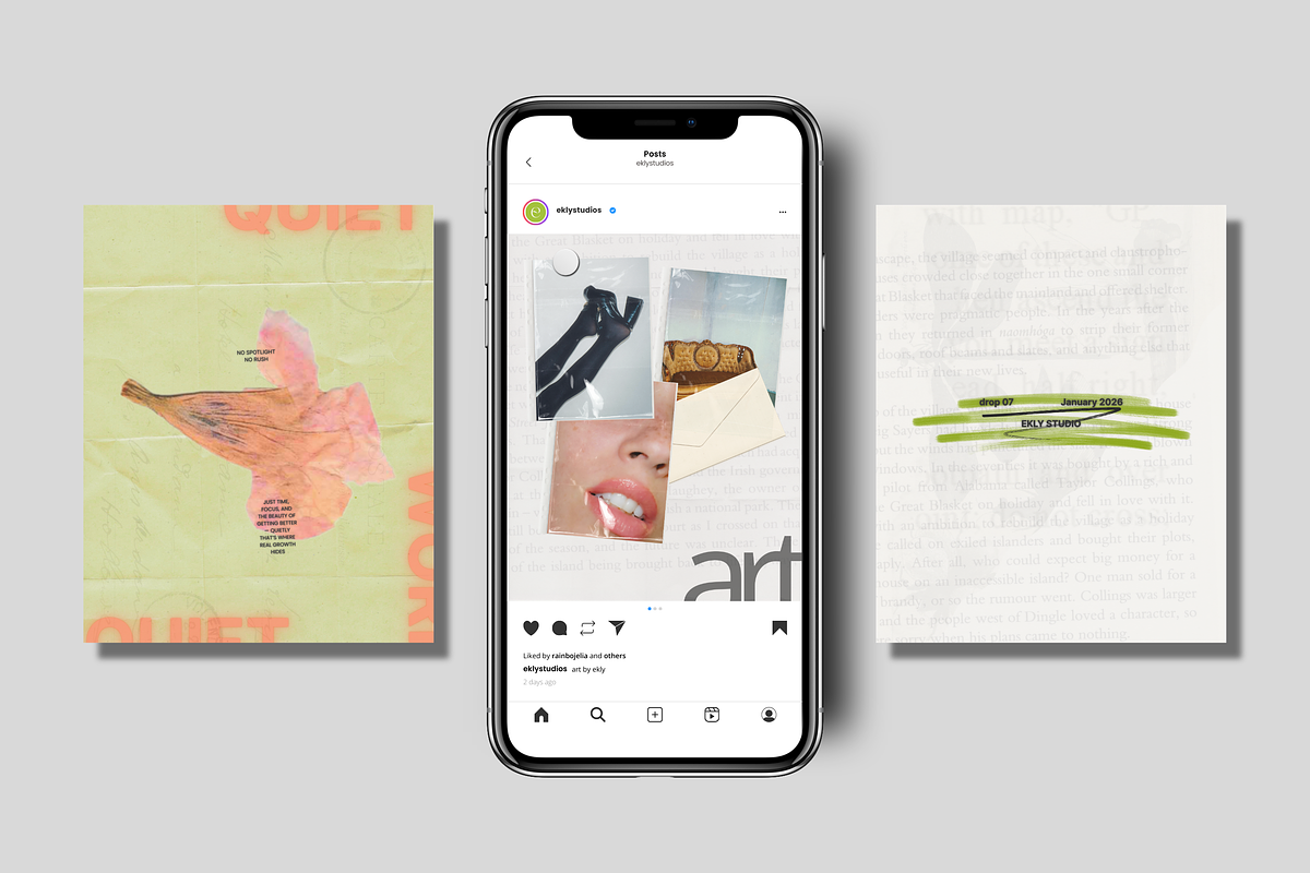 Instagram Mockup for Canva 4:5 Feed, an iPhone Mockup by rainbojelia (Photo 4 of 13)