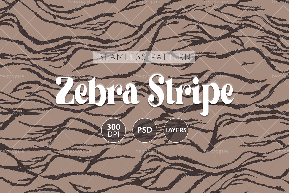 Zebra Stripe Pattern, a Pattern Graphic by texvogue (Photo 1 of 14)