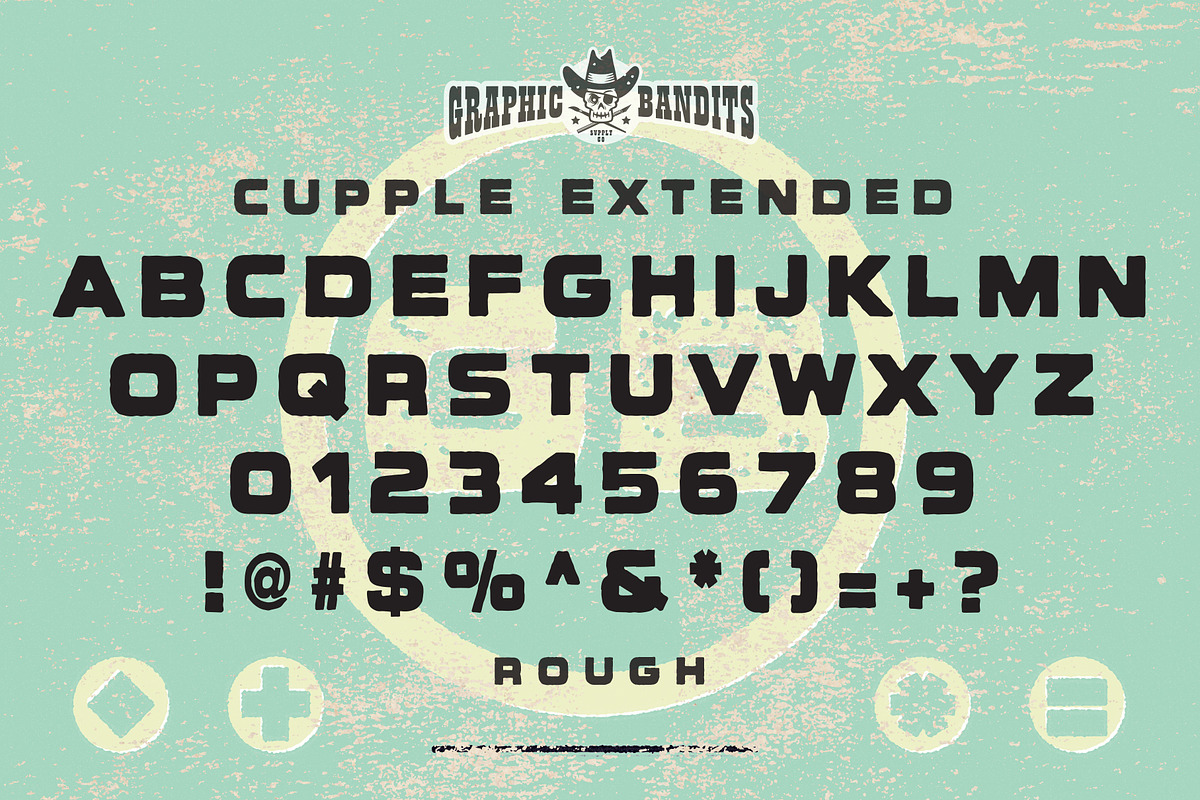 Cupple Extended 5 Font Family preview 4