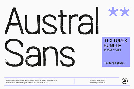 Austral Sans Textures