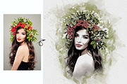 Stylish Ink Art Photoshop Action, an Action Add-On by MRI STUDIO (Thumbnail 10 of 15)