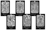 Fantasy Tarot cards, a Decorative Illustration by Samiramay (Thumbnail 8 of 15)