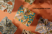 ArtDeco Floral Patterns, a Pattern Graphic by angelainthefields (Thumbnail 6 of 13)