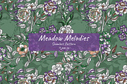 Meadow Melodies, a Pattern Graphic by Andre_Eva (Thumbnail 1 of 7)