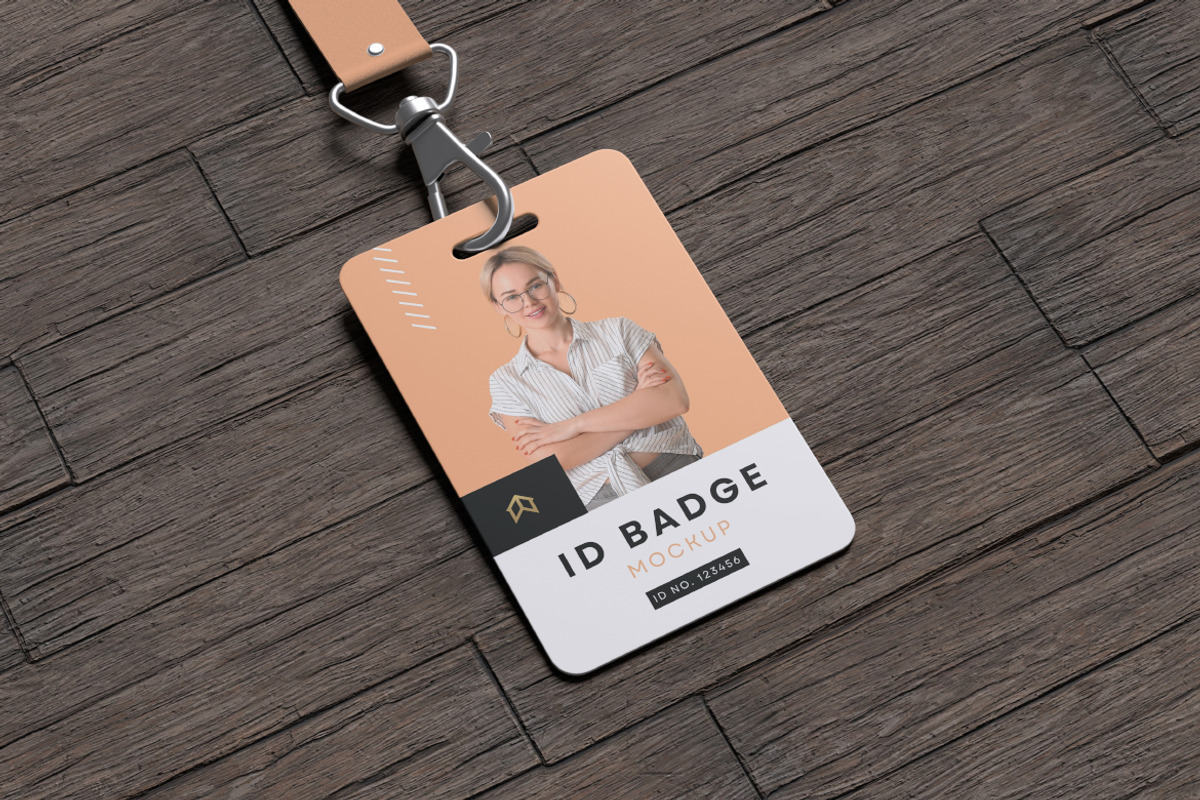 ID Badge Mockup Bundle Set, an Advertising Mockup by Rielismee (Photo 2 of 5)