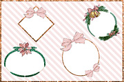 Christmas Clipart Png set, a Decorative Illustration by The GG Shop (Thumbnail 7 of 9)