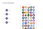 50 Accounting Icons, an Outline Icon by Dighital (Thumbnail 10 of 10)