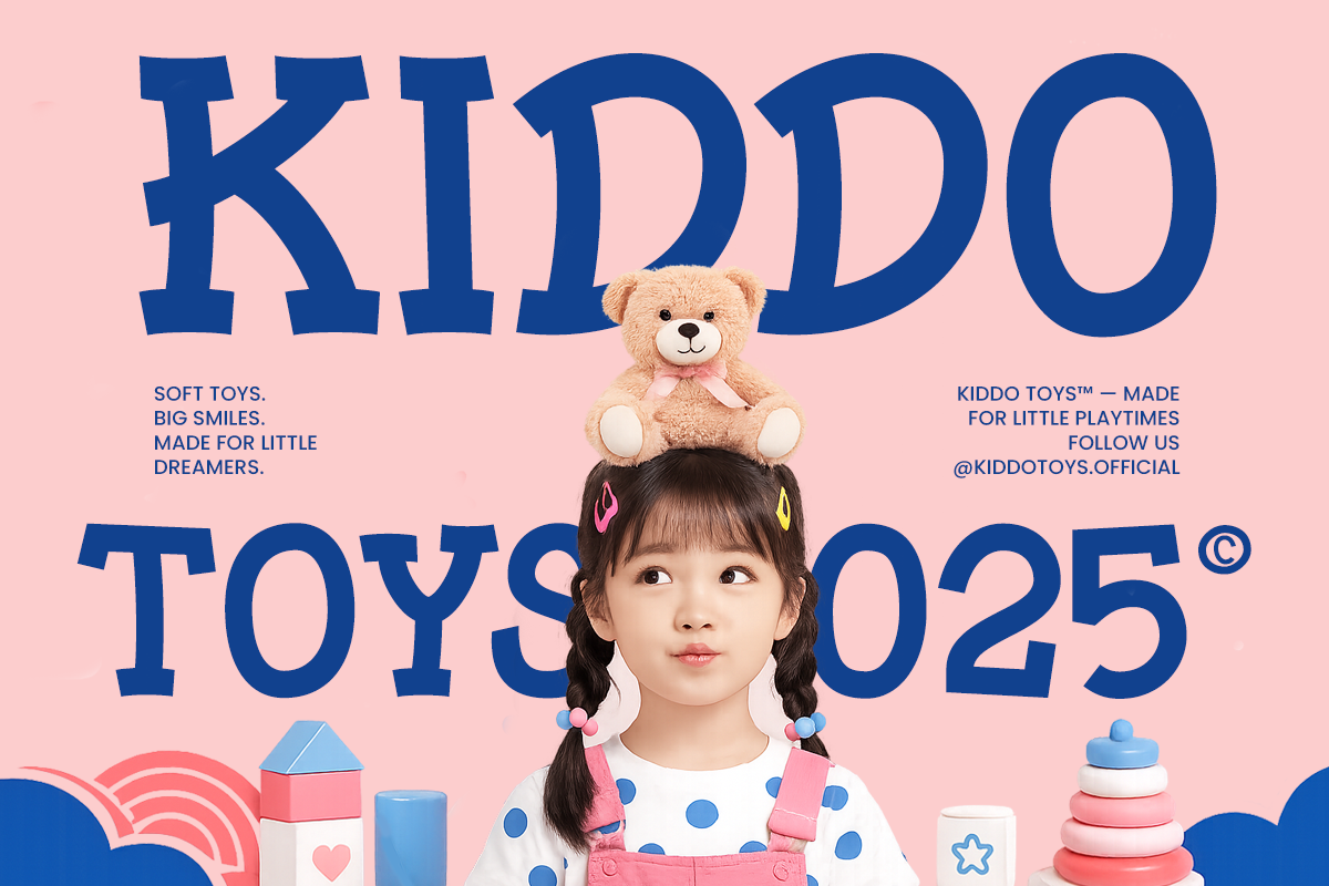 Grafilo – Childish Playful Font, a Slab Serif Font by Font Liner (Photo 7 of 10)