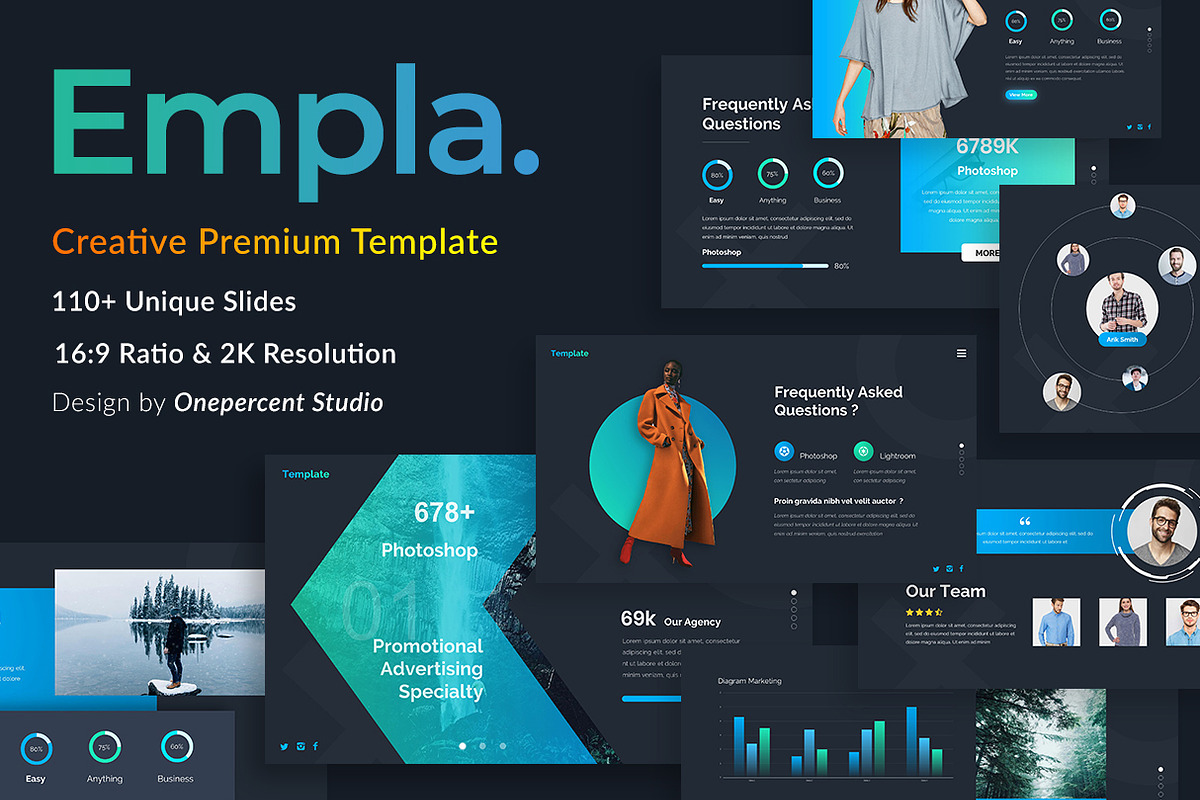Portal Bundle Powerpoint FULL IMAGES, a Presentation Template by One Percent Studio (Photo 2 of 28)