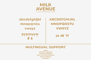 MilkAvenue An Essential Rounded Sans, a Sans Serif Font by Prestige Artsy Studio (Thumbnail 10 of 10)