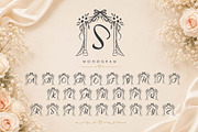 Syailine Sweet Monogram, a Handwritten Font by Yoga Letter (Thumbnail 4 of 6)
