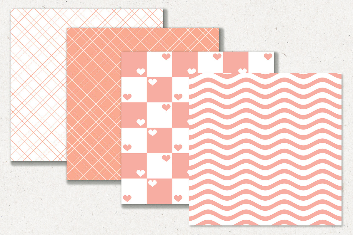 Geometry in Motion Pastel Patterns, a Pattern Graphic by Patterns for Dessert (Photo 2 of 4)