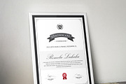 Certificate, a Stationery Template by ThemeDevisers (Thumbnail 4 of 6)