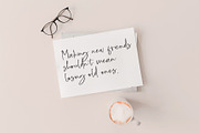 Old Buddy - Handwritten Font, a Script Font by Awanstudio (Thumbnail 6 of 7)