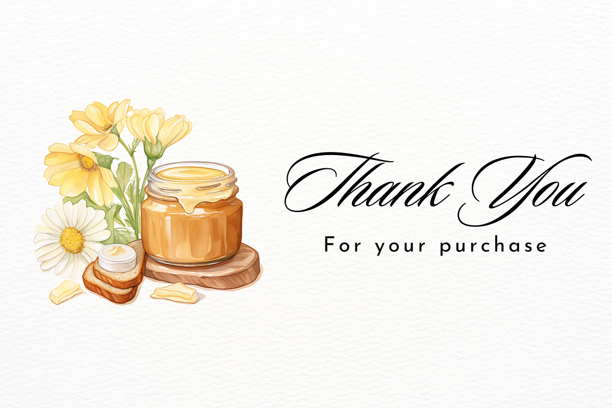 Floral Vintage Jam jar and Toast, a Food Illustration by New-School-Wave (Photo 5 of 5)
