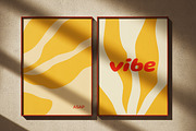 Organic abstract posters designs set, a Decorative Illustration by Good Studio (Thumbnail 5 of 8)