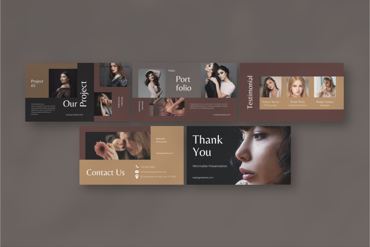 Naiko Brand - Canva Presentation, a Presentation Template by Inkofert (Photo 6 of 9)