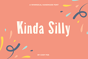 Kinda Silly Fun Font, a Sans Serif Font by Cosy Fox (Thumbnail 1 of 7)