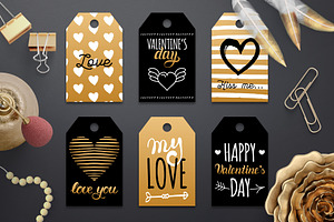 Valentine's Day Lettering And Cards