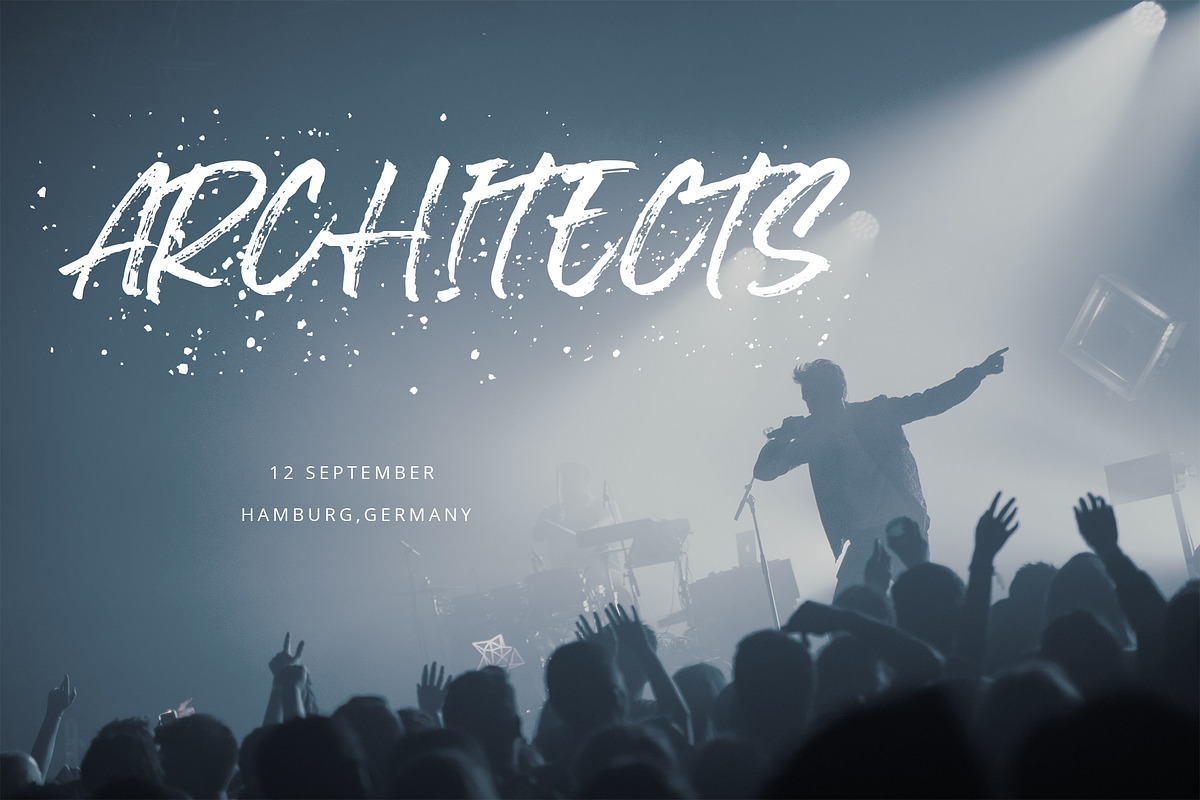 Blackway - Handbrush Font preview 4