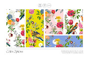Paradise Florals Prints & Motifs, a Pattern Graphic by TSTUDIO (Thumbnail 5 of 13)