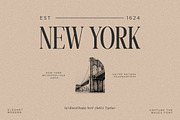 Captures The Waves | Modern Display, a Serif Font by Pentagonistudio (Thumbnail 3 of 10)