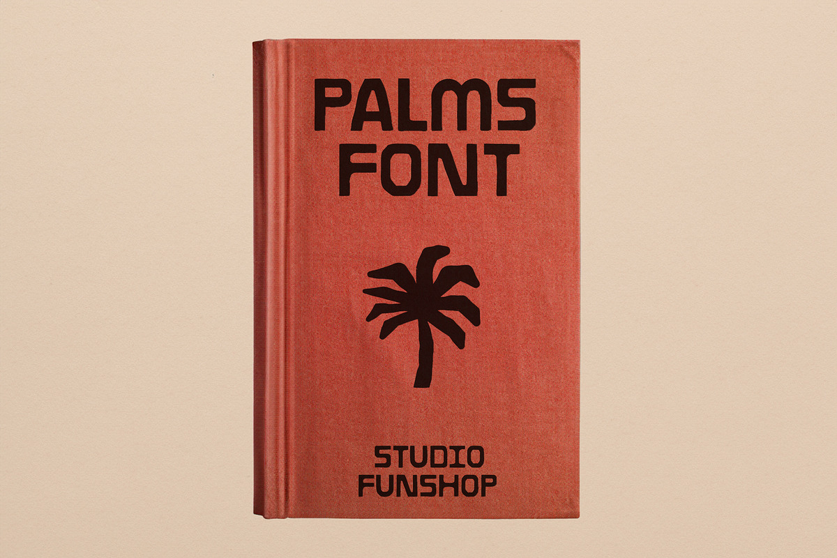 Palms - Handmade Retro Sans Serif, a Font by Studio Funshop by Kelli (Photo 3 of 10)