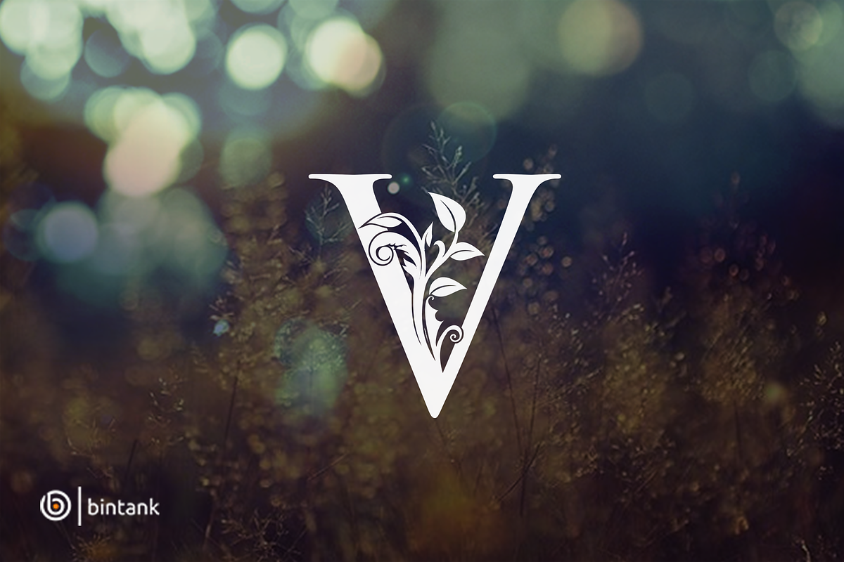 Gold V Letter Logo, a Branding & Logo Template by Bintank Studio (Photo 2 of 3)