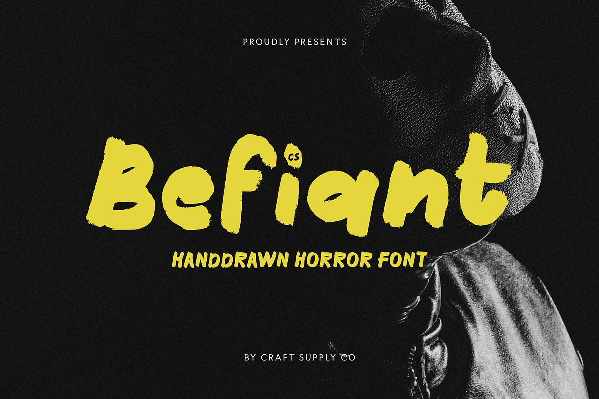 Vintage Horror Font Bundle, a Sans Serif Font by Craft Supply Co. (Photo 2 of 11)