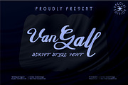 Van Gall, a Script Font by mahstudios (Thumbnail 1 of 8)