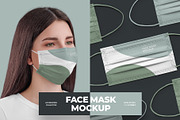 11 Mockups Face Mask, a Mask Mockup by Grow Design Craft Studio (Thumbnail 1 of 10)