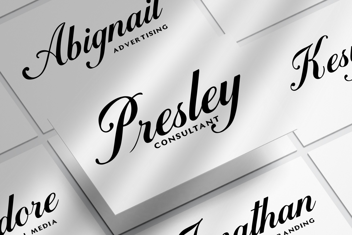 Philanthropy – Elegant Calligraphy, a Script Font by Fikryal Studio (Photo 3 of 14)