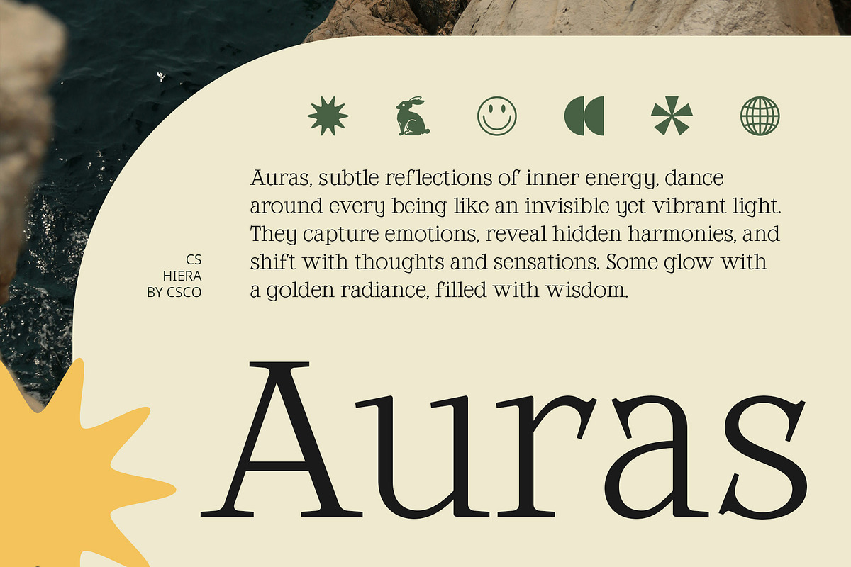 CS Hiera – Classic Font, a Serif Font by Craft Supply Co. (Photo 3 of 8)