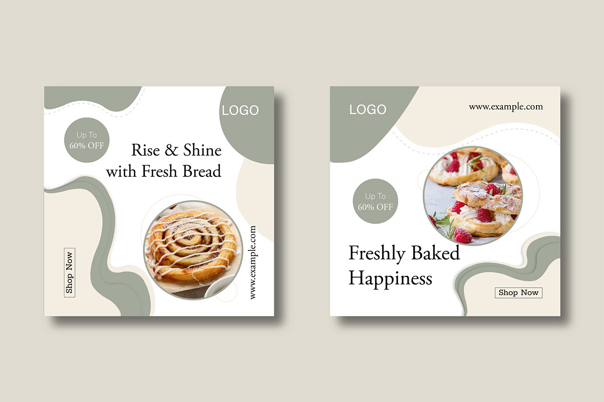Bakery Shop Social Media Template preview 4