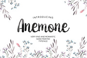 Anemone Script, a Handwritten Font by supfonts (Thumbnail 1 of 9)
