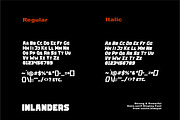 INLANDERS - HEAVY BLOCK FONT, a Sans Serif Font by Luxima (Thumbnail 10 of 12)