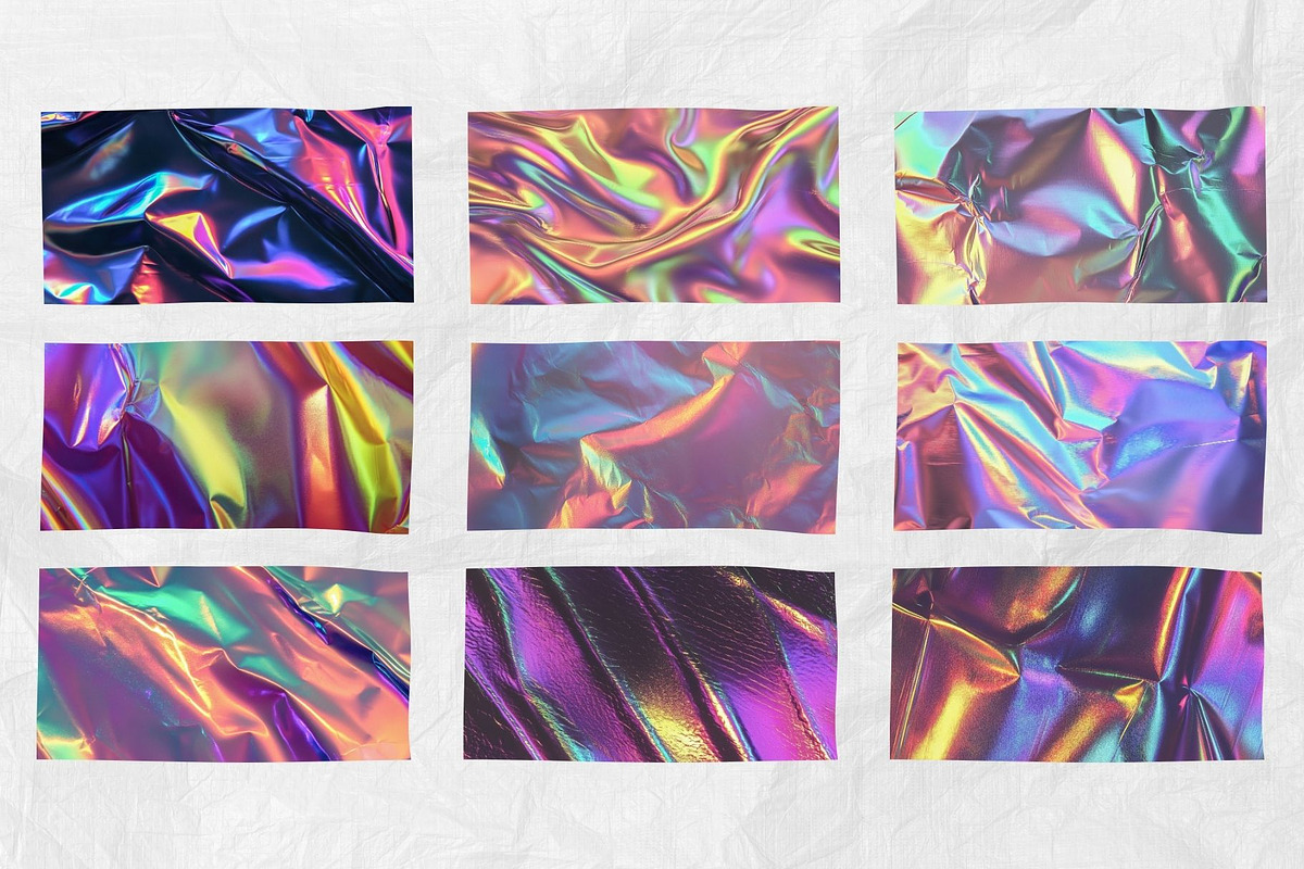 Prismatic Dreams Holographic, a Background Graphic by Anzhelika (Photo 9 of 10)