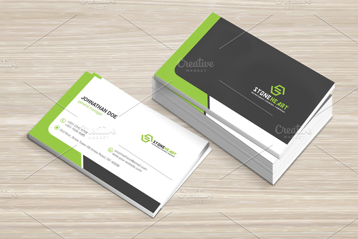 Corporate Business Card, a Business Card Template by BettyDesign (Photo 4 of 5)