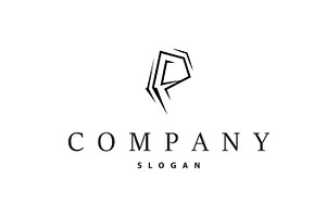 letter p logo concept simple modern, a Branding & Logo Template by Maylianaw28
