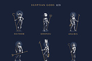 Set of Egiptian Gods, a Graphic by Masterlevsha (Thumbnail 1 of 11)
