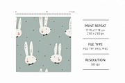 Mr. Rabbit, a Pattern Graphic by Olena Kuznietsova (Thumbnail 7 of 11)