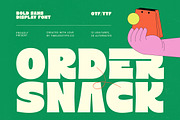 Order Snack - Bold Display Font, a Sans Serif Font by timelesstype.co (Thumbnail 1 of 20)