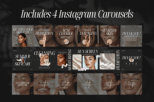 Skincare Coach CANVA Beauty Template