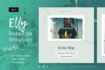 Elly Instagram Templates Vol.1
