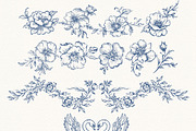 Vintage Swan Lake Clipart Collection, an Animal Illustration by Eyeinspire (Thumbnail 3 of 8)