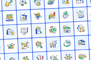 Finance and Operations Icons Bundle, a Duotone Icon by Creative Stall (Thumbnail 6 of 11)