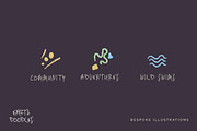 Earth Nature Sketch Doodle Icons, a Solid Icon by CreativeWilderness (Thumbnail 10 of 13)